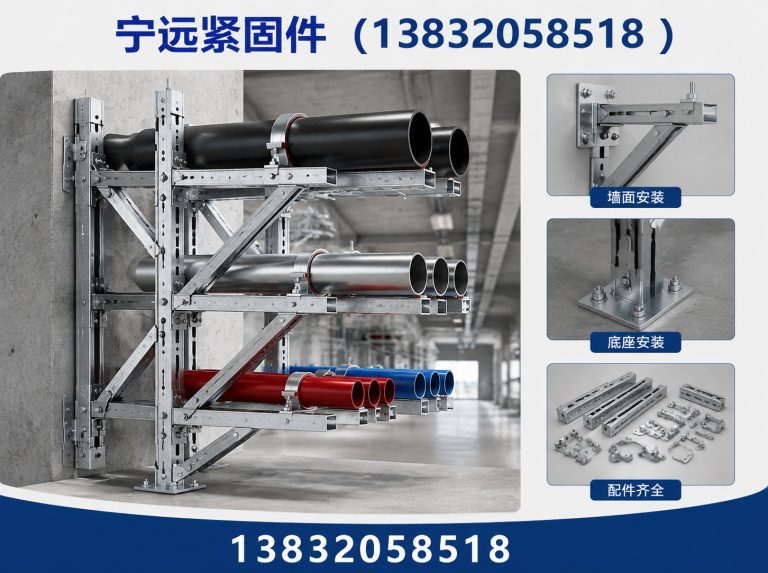柏乡县管廊支架展示图